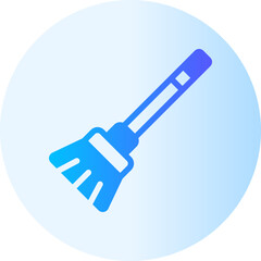 broom gradient icon
