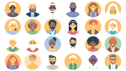 avatar people character vector