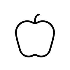 Apple vector icon