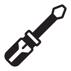 screwdriver glyph icon