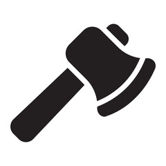 axe glyph icon
