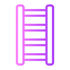 stairs gradient icon