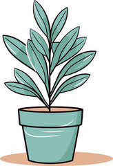 Greenery Gazette News Illustrated in Plant VectorsBotanical Odyssey Journeying through Plant Vectors