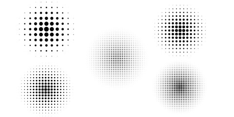 Halftone faded gradient texture. Grunge halftone grit background. White and black sand noise wallpaper. Retro pixilated vector backdrop dots arts set grunge