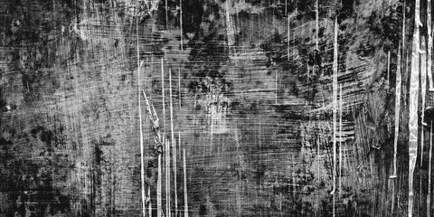 Naklejka na ściany i meble Texture black white grunge wall abstract background