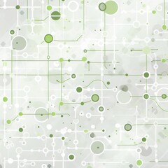 honeydew smooth background with some light grey infrastructure symbols and connections technology background