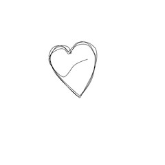 Heart One Line Drawing