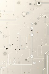 ivory smooth background with some light grey infrastructure symbols and connections technology background