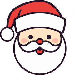 Obraz na płótnie Canvas Santa Claus Vector Winter DisplaySanta Claus Vector Holiday Showcase