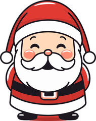 Obraz na płótnie Canvas Santa Claus Vector Seasonal VarietySanta Claus Vector Christmas Array
