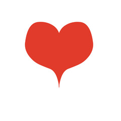 Red Love Vector