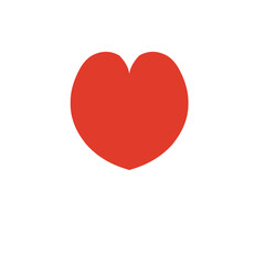 Red Love Vector