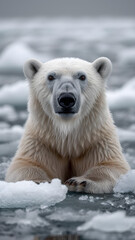 Arctic Majesty: Revealing the magical world of a polar bear created by AI