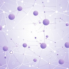 lavender smooth background with some light grey infrastructure symbols and connections technology background 