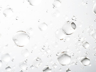 white bubbles on transparent background, PNG,