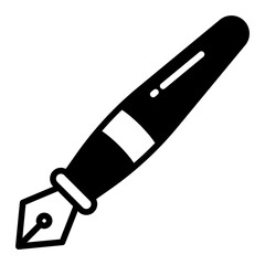 Fototapeta premium Pen drive glyph and line vector illustration