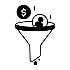 Email Marketing Linear Icon