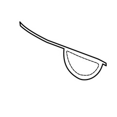 Pirates Eye Patch Doodle 