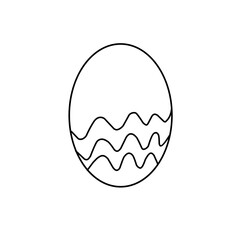 Hand Drawn Eggs Art