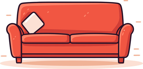 Outdoor Sofa Vector DesignIndoor Sofa Vector Drawing