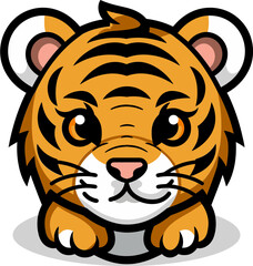 Graphic Glory Tiger Vector ArtAwe Inspiring Tigers Vector Edition