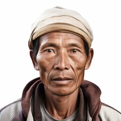 portrait of an asian man