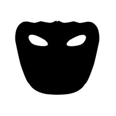 Black Mask Vector