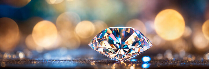 Big beautiful gem. Selective focus.