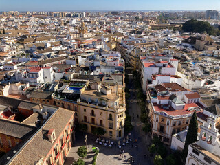 Fototapeta premium sevilla ciudad vista desde la giralda vista panorámica IMG_4719-as24