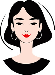 Vibrant Vectors Portraying Womens VoicesEmpowered Women Displayed Vibrant Vectors
