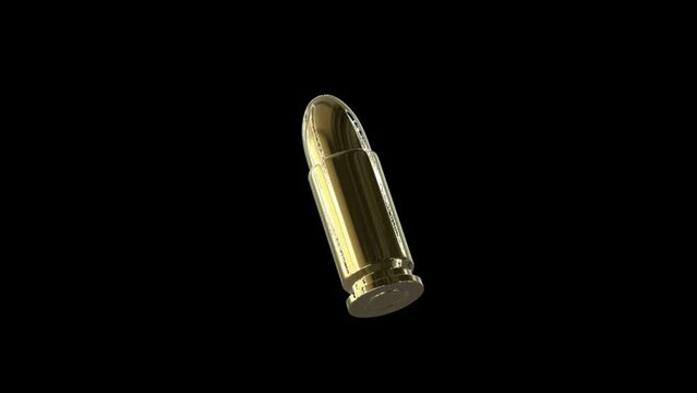 bullet drop animation