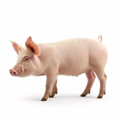 Fototapeta premium Countryside Pig