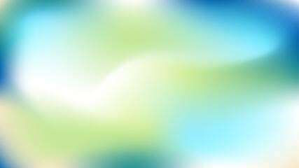 Abstract Green Gradient Mesh Colorful Vector Background. Pastel green and yellow gradient foil shimmer background texture. 
