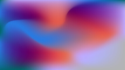 Colorful smooth dark gradient mesh abstract background. Blurred-colored abstract background. Business or advertising design. Bright dynamic mesh for poster, flyer, and banner. Vector illustration	

