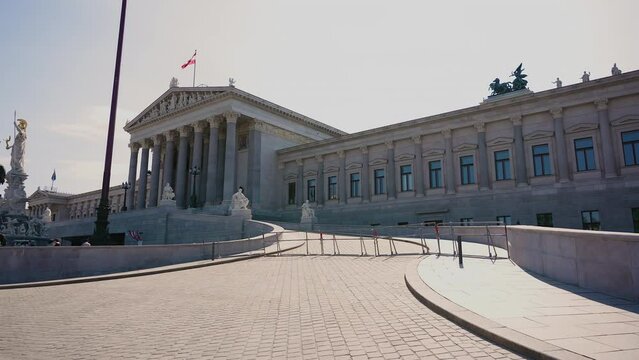 The Parliament Building Vienna Wien, Austria