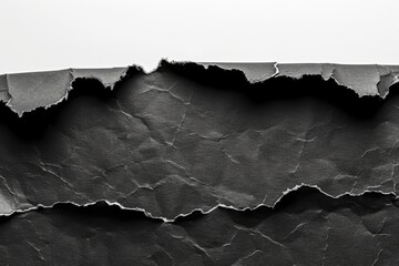 A black and white photo of a piece of paper. Suitable for various applications