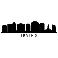 Fototapeta premium Irving skyline