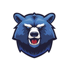 illustration of a bear Isolated