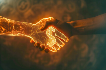 Symbolic Handshake with Golden Circuitry and Dollar