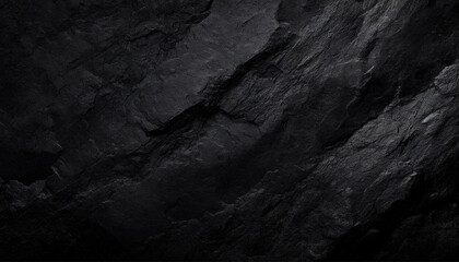 Black abstract background. gradient rock texture. Black stone background with copy space for design.	
 - obrazy, fototapety, plakaty
