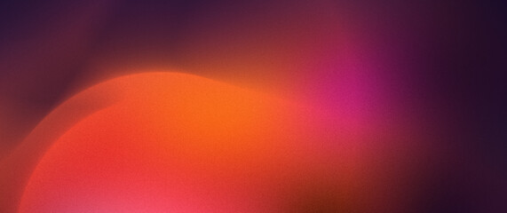 Noisy multicoloured abstract background. Colorful gradient. Holographic blurred grainy gradient banner background texture.	