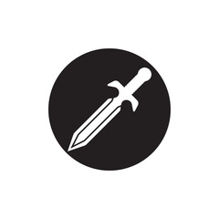 Set of swords logo template vector icon illustration design