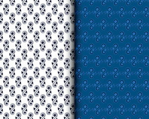 Modern seamless geometric pattern design.