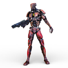 ロボット　3DCGレンダリング