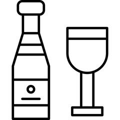 Champagne Icon