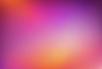 pink purple orange , color gradient rough abstract background shine bright light and glow template empty space , grainy noise grungy texture on transparent background cutout