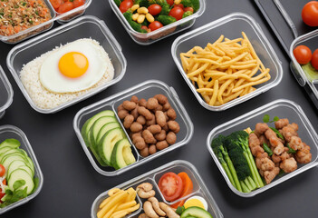 Healthy lunch box meals for nutritious eating. Catered meals for a balanced diet. Convenient restaurant takeout. Daily meal containers for on-the-go nutrition.