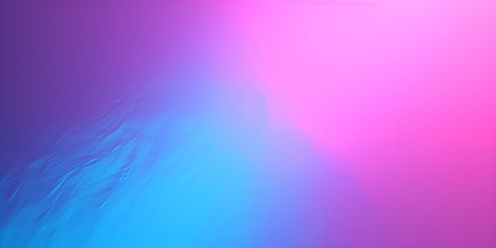 Purple Blue Gradient Vibrant Dreamy abstract Background. Sunrise, Sunset, Sky, Water Color Overlay Neon Design Element. 
