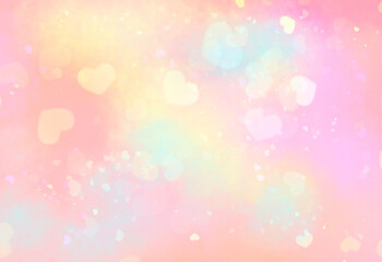 abstract background with bokeh