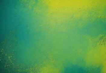 Fototapeta premium yellow green blue , grainy noise grungy spray texture color gradient rough abstract retro vibe background shine bright light and glow , template empty space